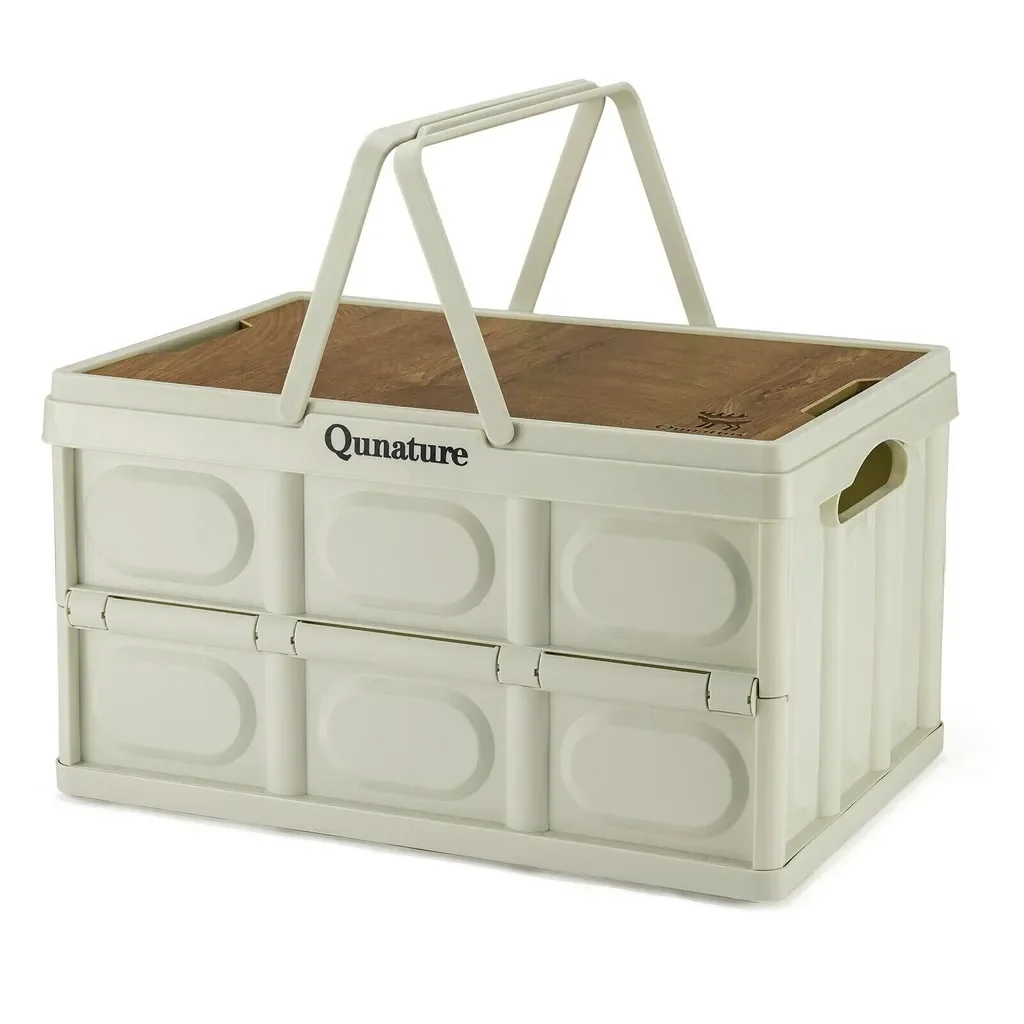 ROCKBROS Qunature Klappbox 30L mit Deckel und Griff Campingbox