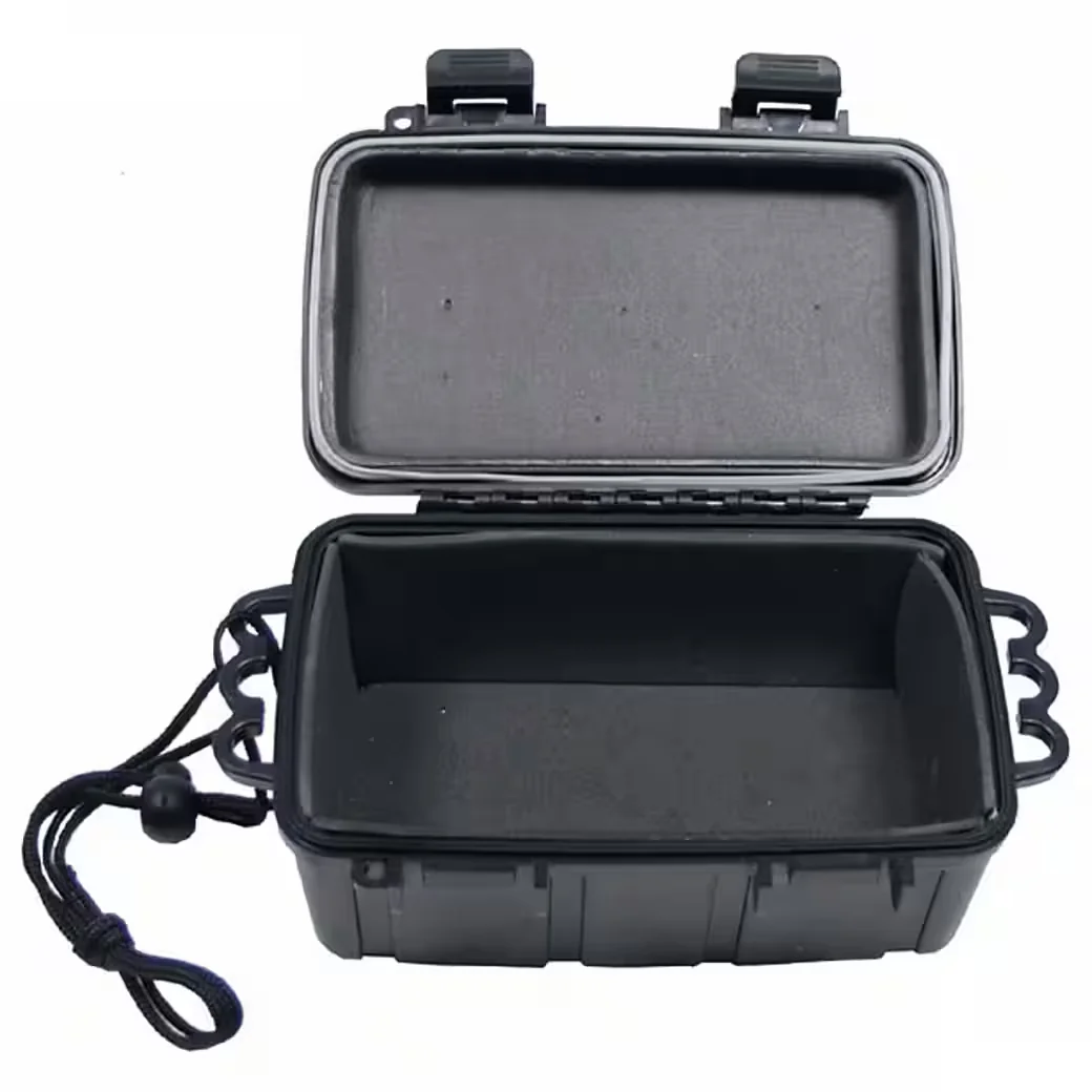 MFH Aufbewahrungsbox wasserdicht, gepolstert, Kunststoff, schwarz