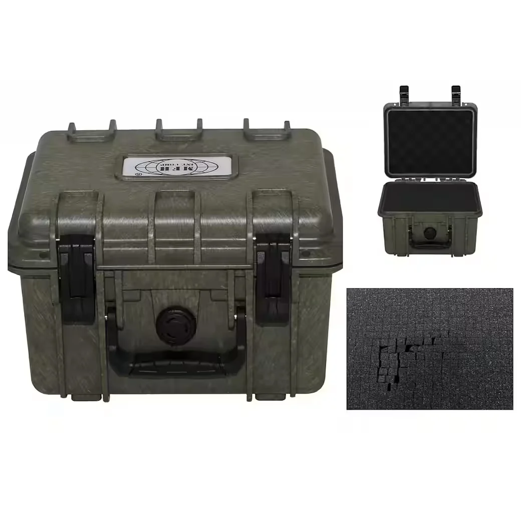 MFH Aufbewahrungsbox Kunststoff wasserdicht 26,7x23,9x17,6 cm oliv