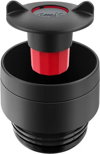 EMSA Thermobecher Travel Mug Classic Wave Isolierbecher auslaufsicher