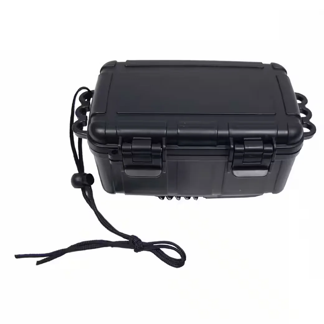 MFH Aufbewahrungsbox wasserdicht, gepolstert, Kunststoff, schwarz