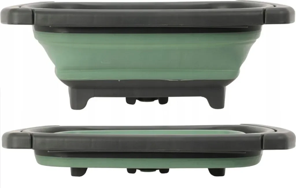 LS-LebenStil Faltbare Silikon-Waschschüssel 8L 36cm Camping