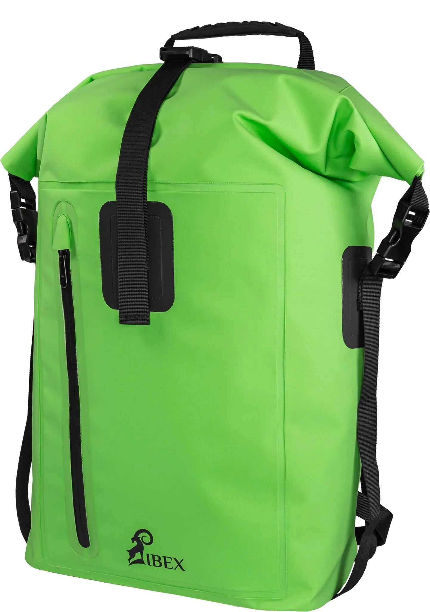 SCHNORR Wasserdichter Rolltop Rucksack 28L grün Outdoor Drybag Gearbag