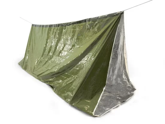 ORIGIN OUTDOORS Survival Zelt und Erste-Hilfe-Set