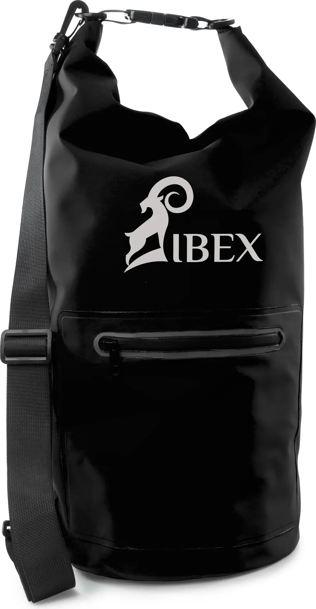 SCHNORR Drybag 20L wasserdicht Seesack Packsack Rollbeutel Schwarz