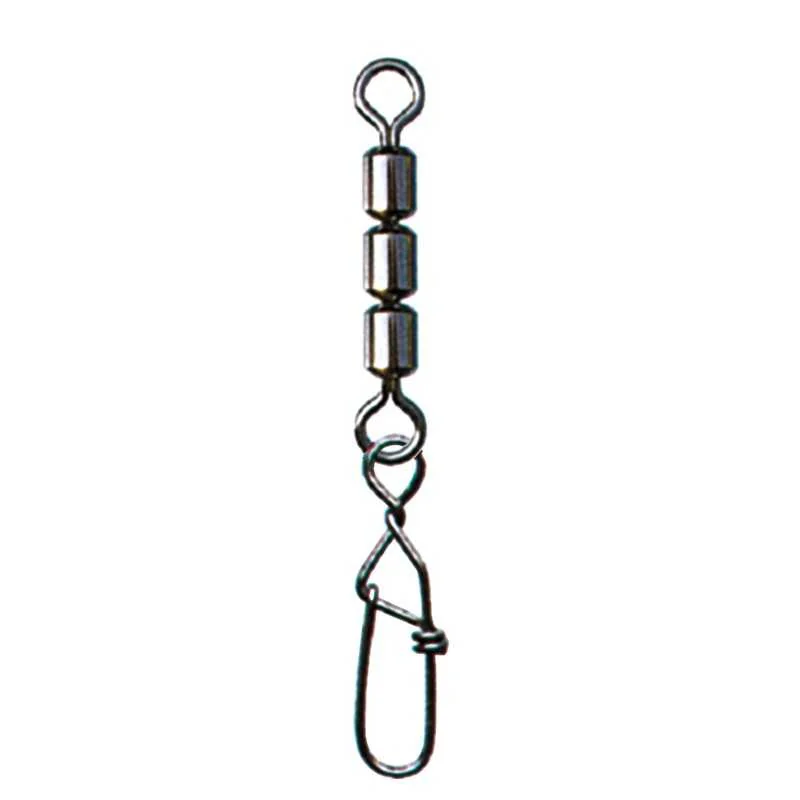 Suxxes Dreifachwirbel mit German Snap Karabiner Angeln