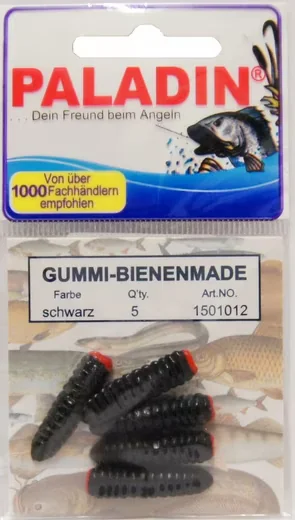 PALADIN Bienenmaden Kunstköder aus Gummi für Forelle