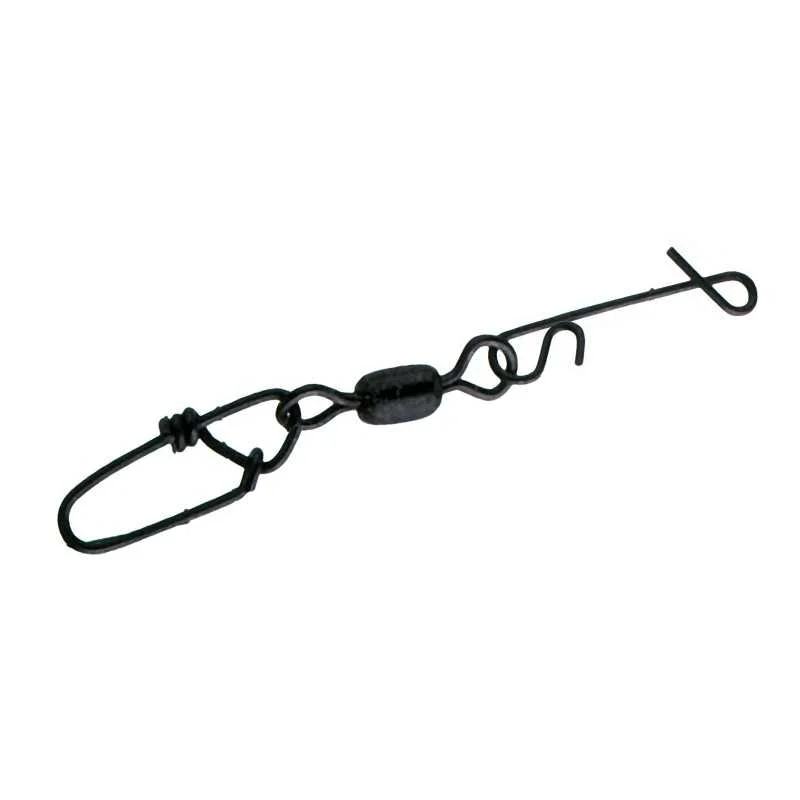 Suxxes Spinn to Win No Knot Clip mit Crane Wirbel schwarz