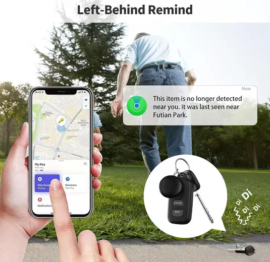 PEDETE Bluetooth GPS Tracker 4er Pack Schlüsselfinder Android iOS