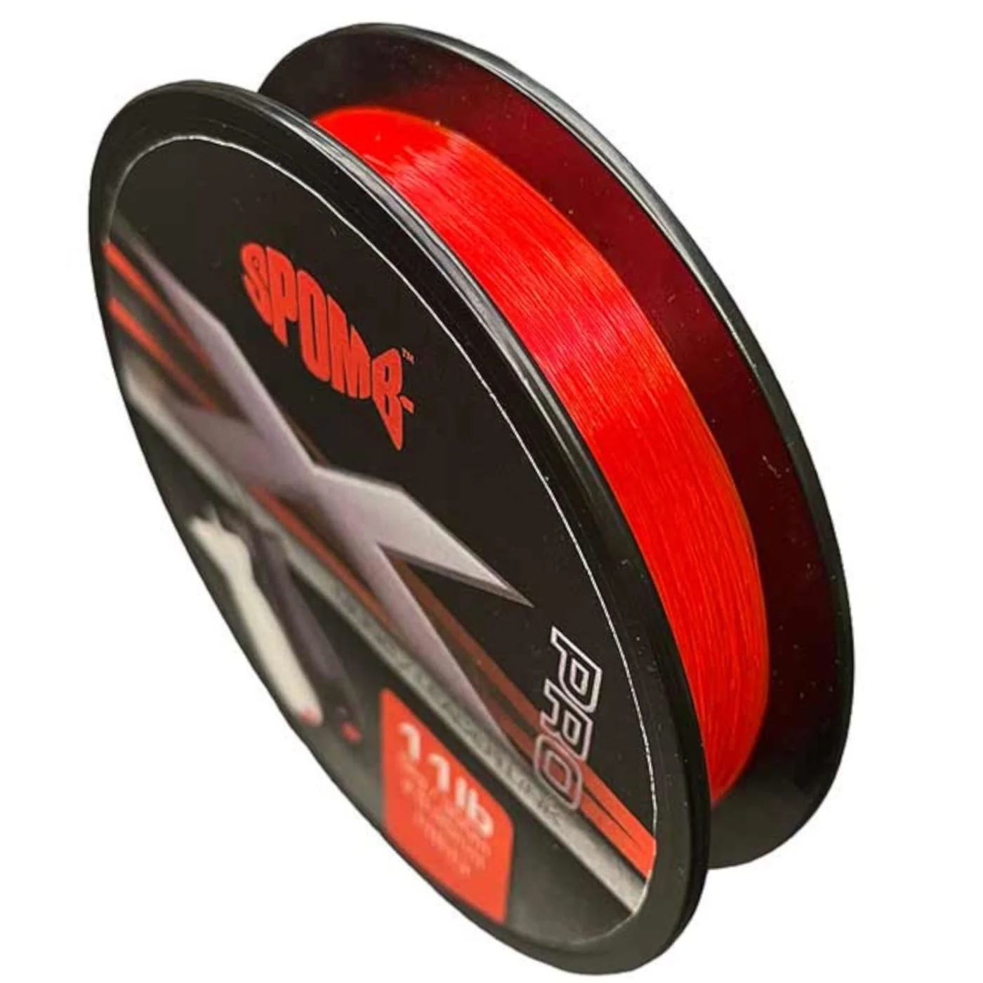SPOMB X Pro Mono Angelschnur 0,26mm 11lb Rot 300m Monofilschnur
