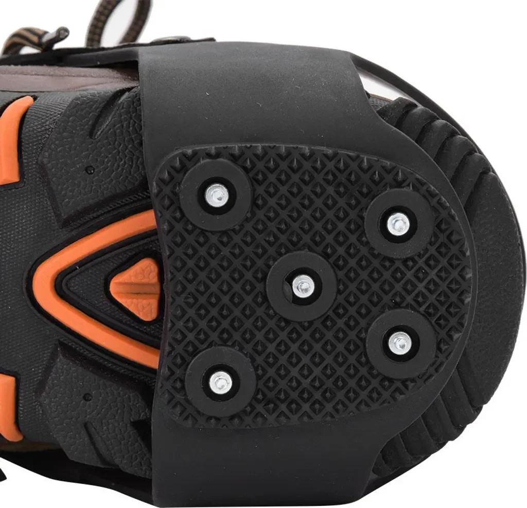 Gistuch Schuhspikes 5-Zahn Anti-Rutsch Steigeisen XL 43-45 Wandern
