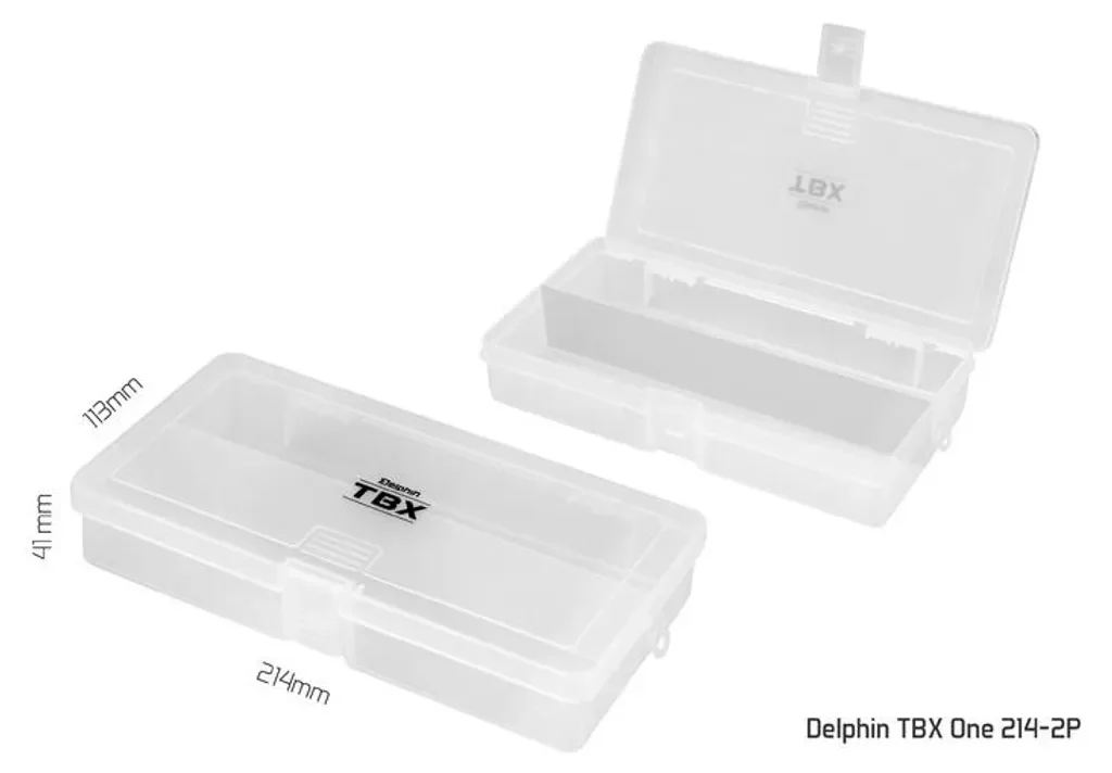 DELPHIN TBX One 214-2P Tacklebox 21,4 x 11,3 x 4,1 cm