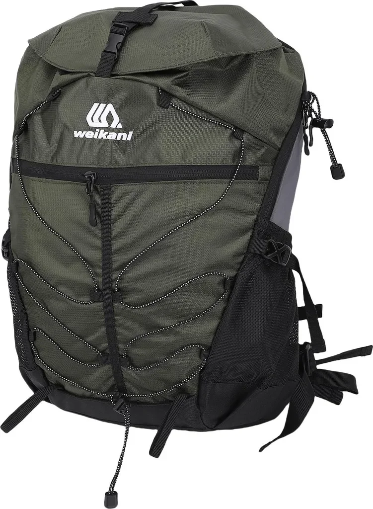 Lixada Wanderrucksack 35L leicht regenfest Outdoor Armeegrün