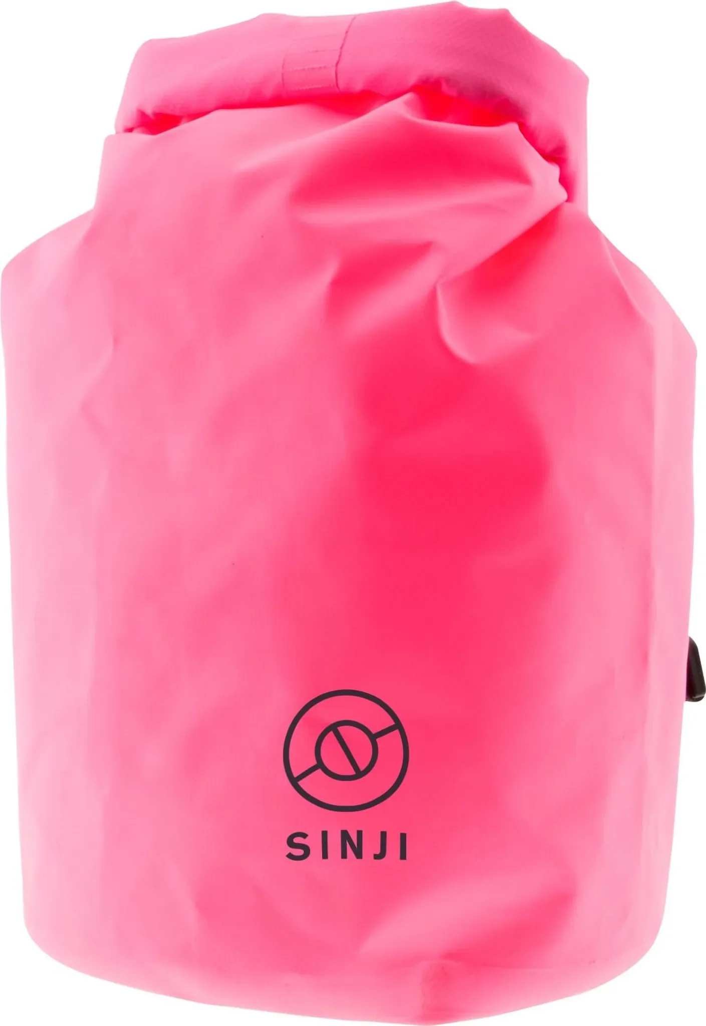 SINJI Drybag 5L wasserdichter Rucksack Outdoor Strandtasche Pink