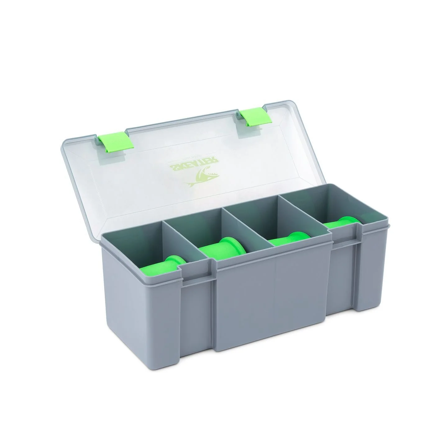 SKEATER Stowbox Angelkoffer für Traces und Leaders Vorfachbox