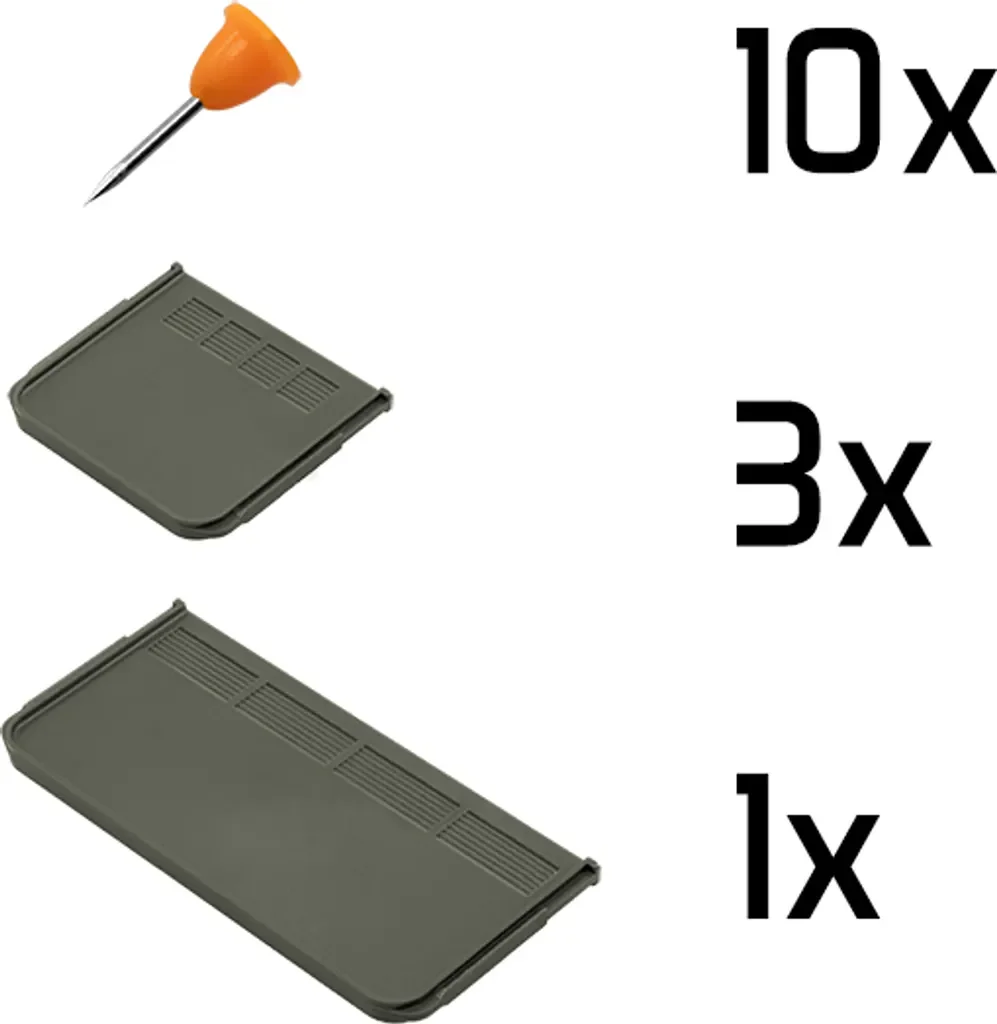 DELPHIN KlikBOX Mega Organizer Tacklebox 28,5 x 21 x 7 cm