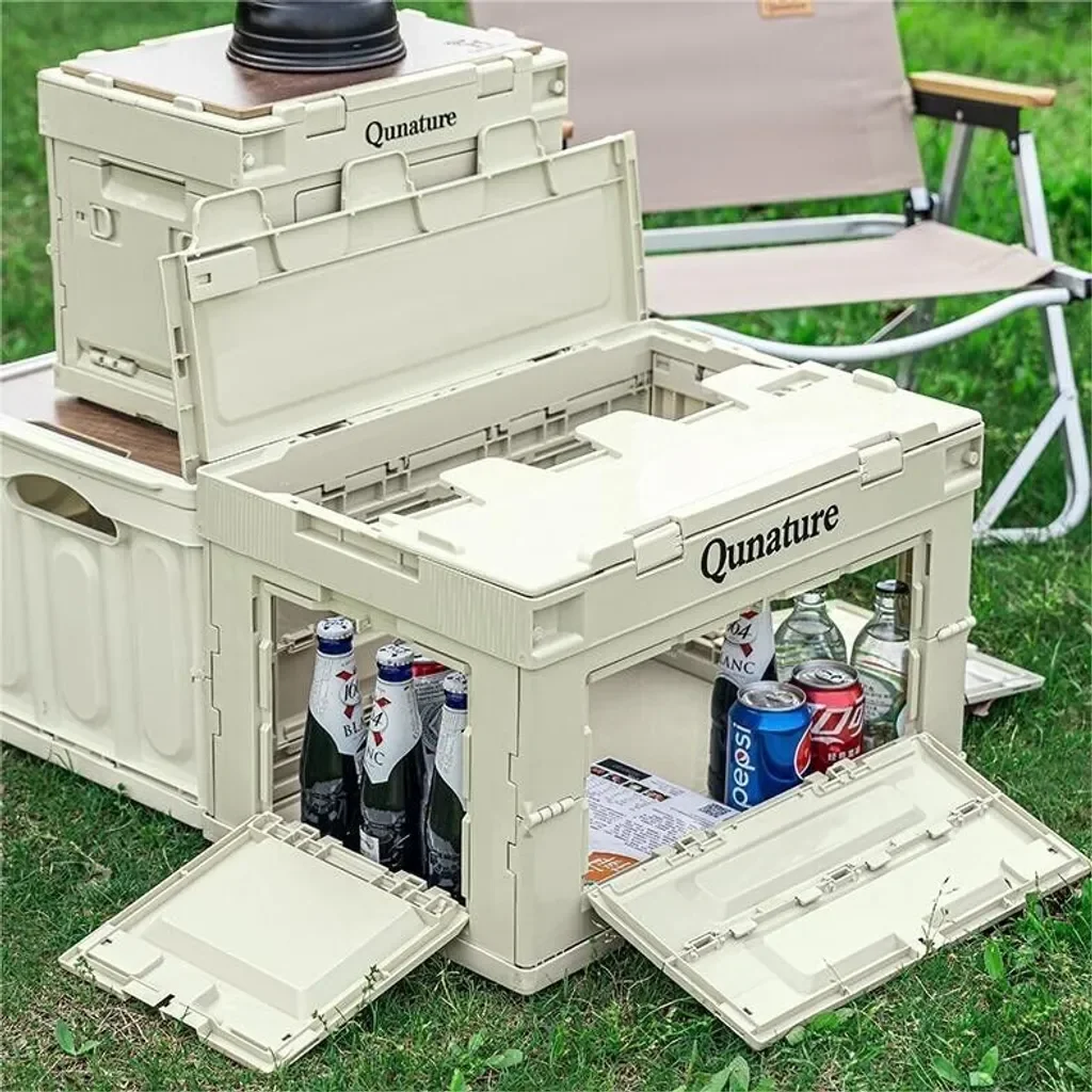 ROCKBROS Qunature Klappbox 30L mit Deckel und Griff Campingbox