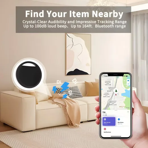ATHLIX 4x Mini GPS Tracker für Android kompatibel mit Google Find