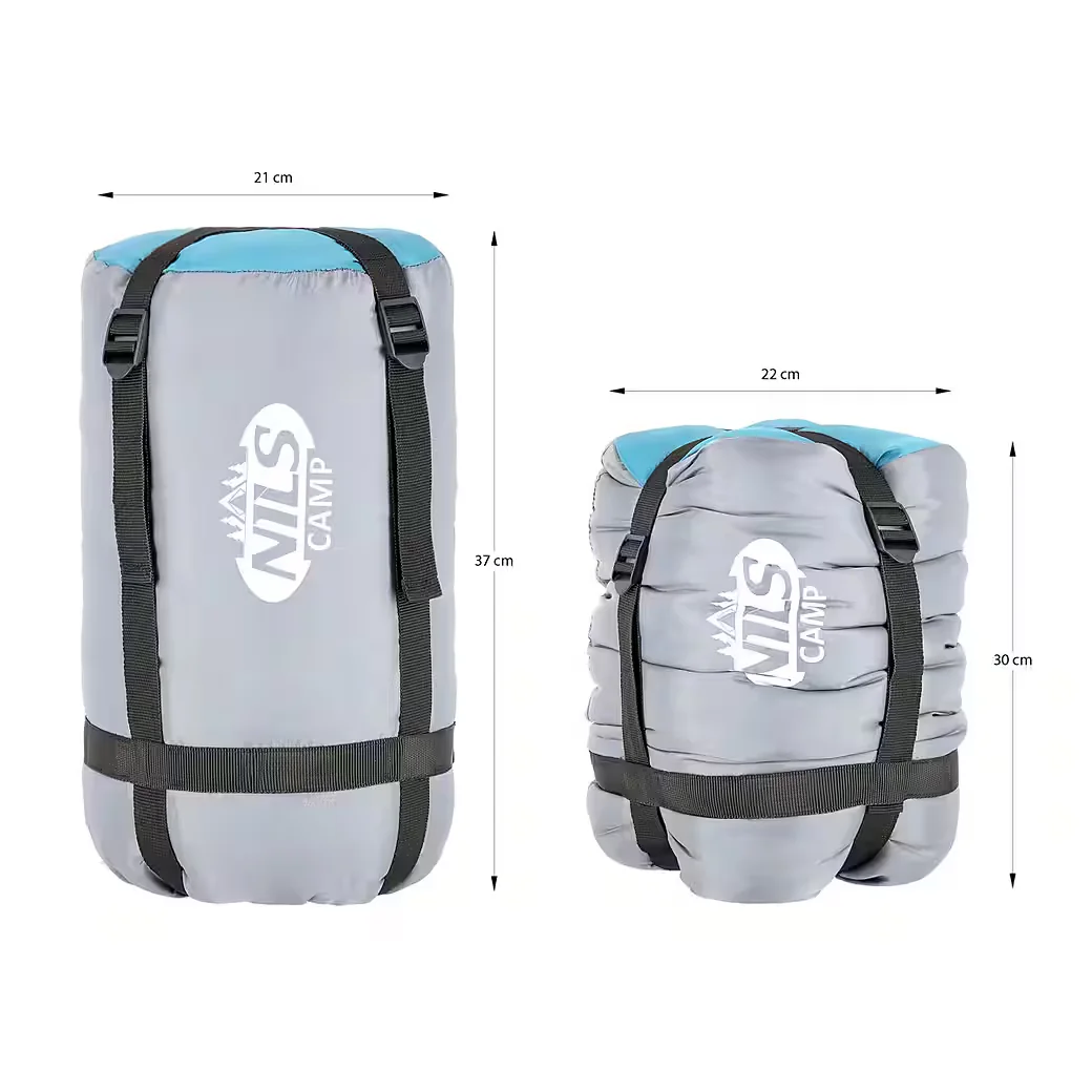 NILS CAMP Schlafsack Deckenschlafsack Camping Outdoor M 205 x 75 cm