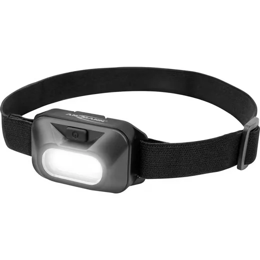 ANSMANN LED Stirnlampe batteriebetrieben Kopfleuchte 1600-0357