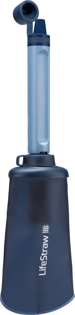 Lifestraw Wasserfilter 428629 Blau Tragbarer Trinkhalmfilter