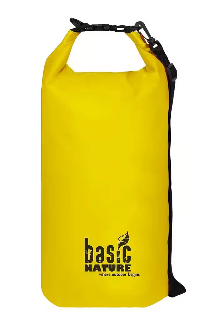BASICNATURE Packsack 10L 500D wasserdicht gelb