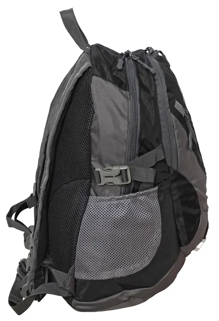 KUBIsport Mountains Wanderrucksack 20L schwarz Trekking Daypack