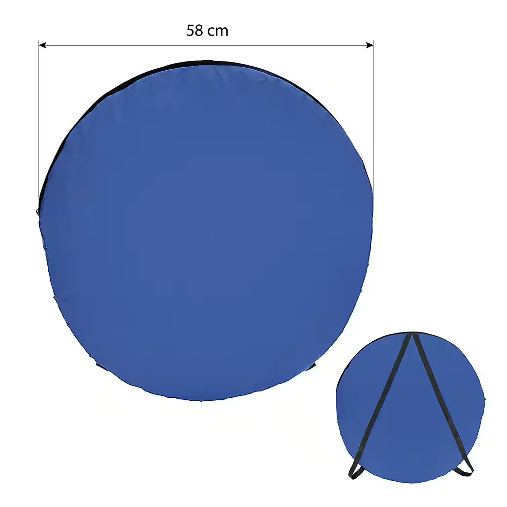 NILS CAMP Pop-up Umkleidezelt Duschzelt Toilettenzelt blau