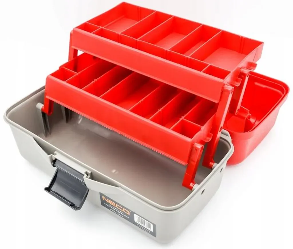 Neco Angelbox Tacklebox 2 Schubladen 35,5x20x19 cm