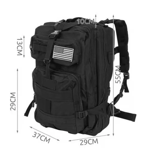 TRIZAND Freizeitrucksack XL Militärrucksack Wanderrucksack