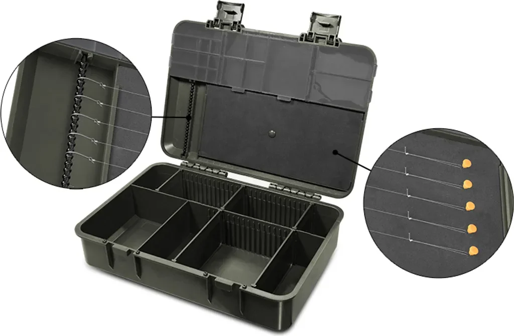 DELPHIN KlikBOX Mega Organizer Tacklebox 28,5 x 21 x 7 cm