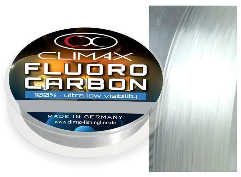 Climax Fluorocarbon Vorfachschnur 25 m 0,35 mm 7,7 kg