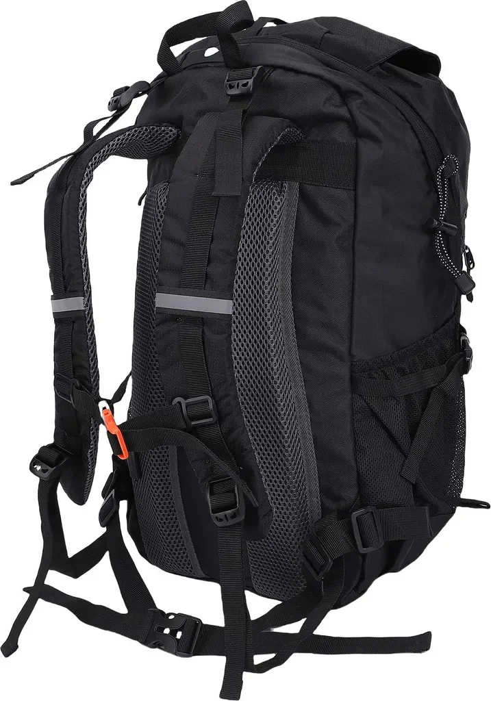 Lixada Wanderrucksack 35L leicht wasserabweisend Outdoor Schwarz