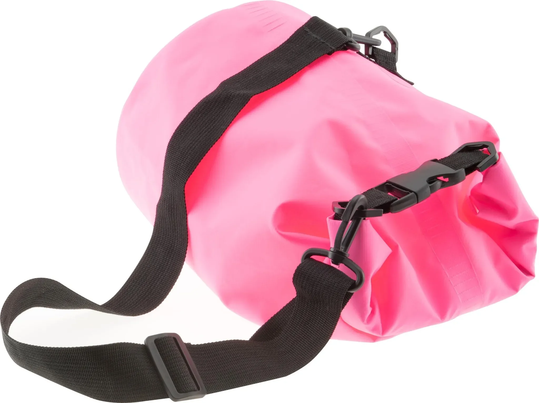 SINJI Drybag 5L wasserdichter Rucksack Outdoor Strandtasche Pink