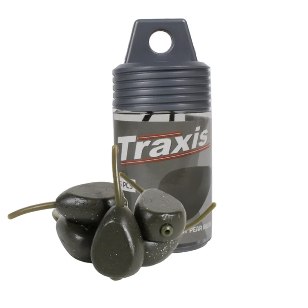 Traxis Flat Pear Inline Angelblei 5 Stück 140 g