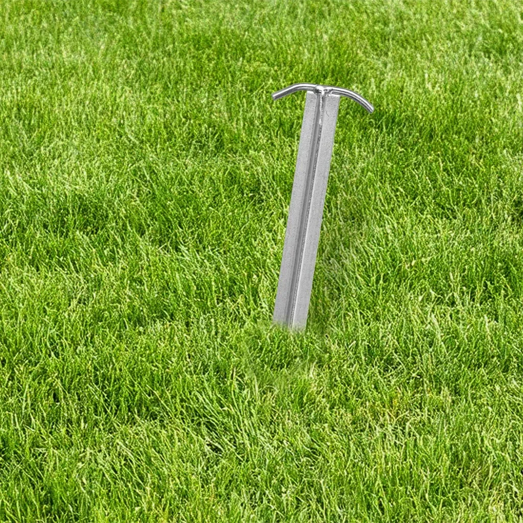 Moritz Zeltheringe 12 Stk 30 cm T-Profil verzinkter Stahl harte Böden