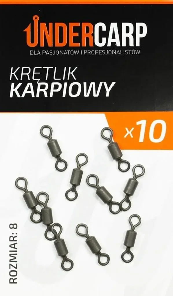 UNDER CARP Karpfenwirbel Größe 8