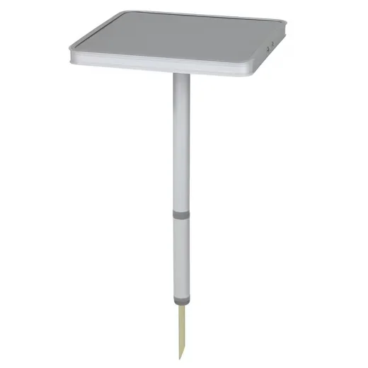 BO-CAMP Campingtisch Mini Alu Beistelltisch 3 Höhen Bivvy Angel Hocker