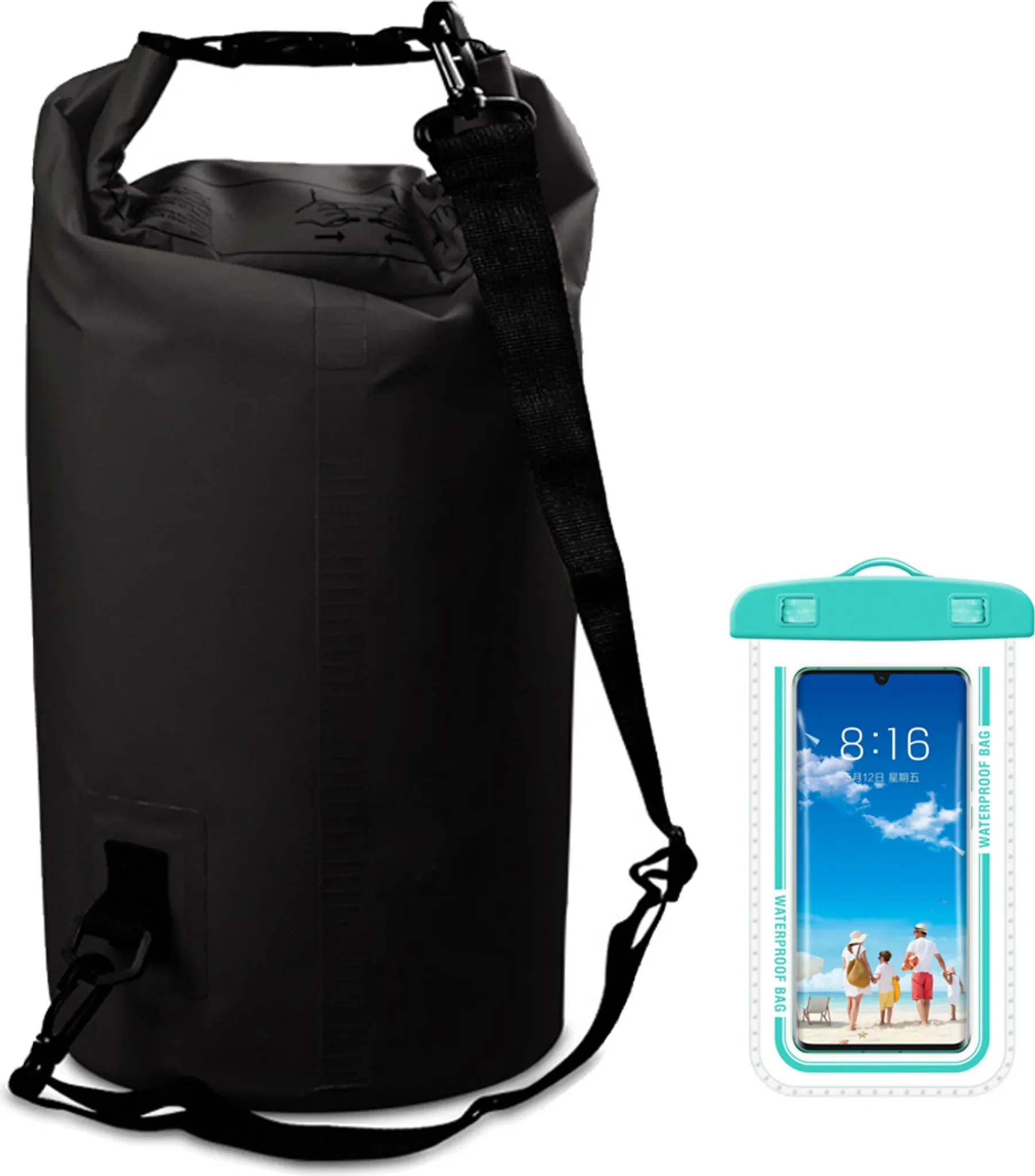 CANDeal 20L wasserdichter Dry Bag Packsack Rollverschluss Kajak
