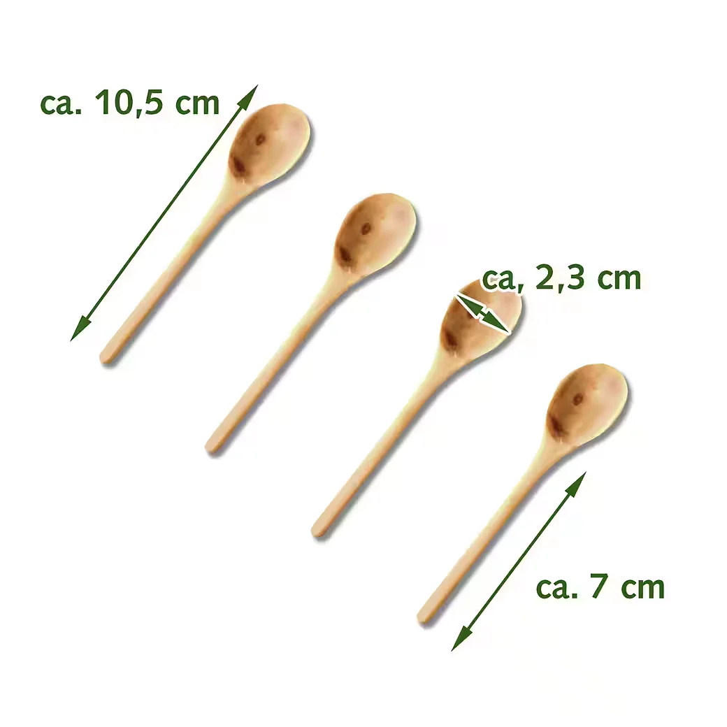 NATUREHOME Besteck-Set Tafelbesteck aus Olivenholz rustikal