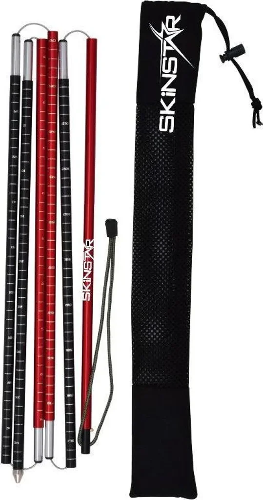 SKINSTAR Lawinensonde 260 cm Light Alu Tourenski Wurfsonde 189 g
