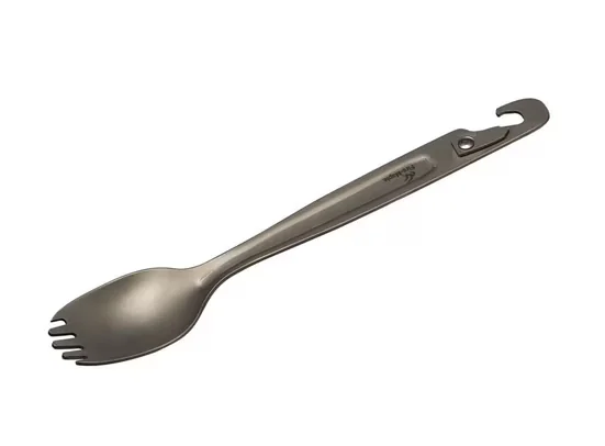 FIREMAPLE Titan Göffel 3-in-1 Campinglöffel mit Dosenöffner ultraleicht