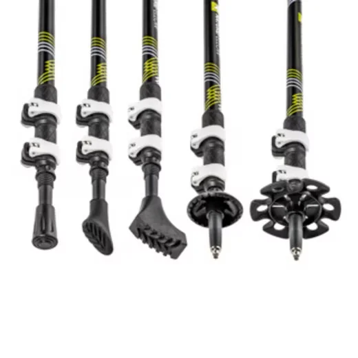 Haushalt International Teleskop-Wanderstöcke 2er Set 65-135 cm