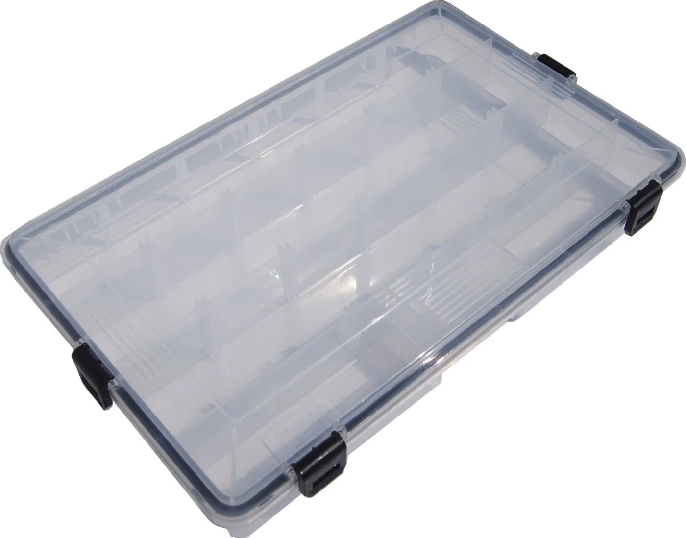 PALADIN Angelkoffer Angelbox mit Gummidichtung 35,5 x 22,5 x 5 cm