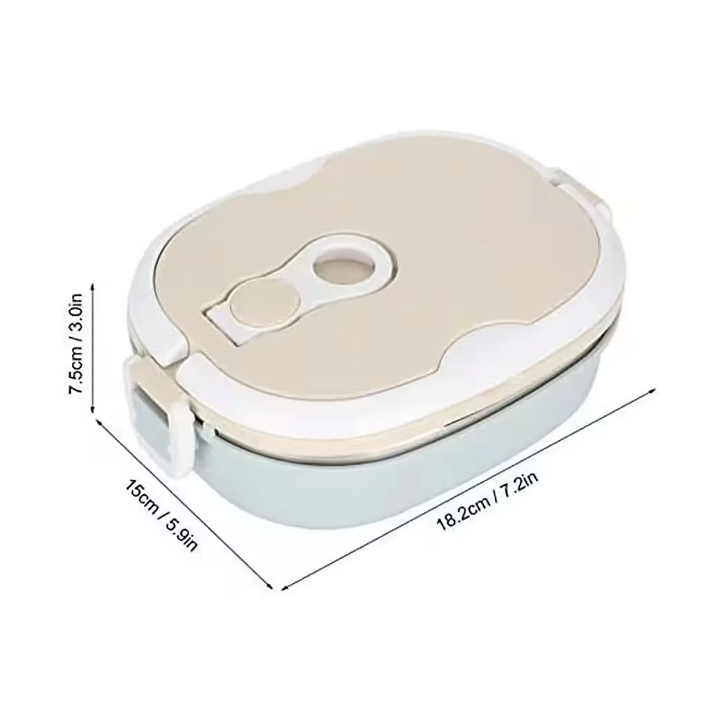 FELIXLEO Thermo Bento Lunchbox Edelstahl 800 ml einlagig