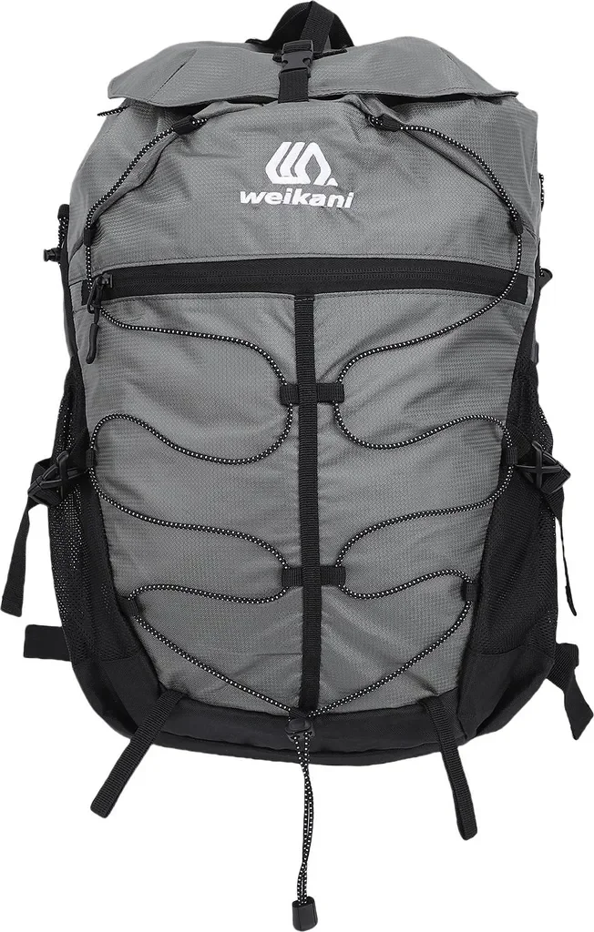 Lixada Wanderrucksack 35L leicht wasserabweisend Outdoor Reise grau