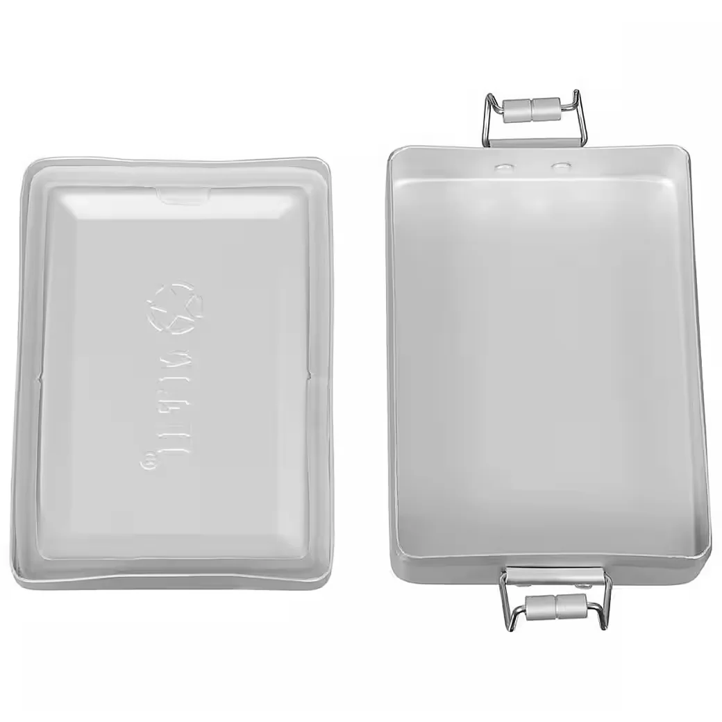 MFH Aufbewahrungsbox Aluminium wasserdicht silber