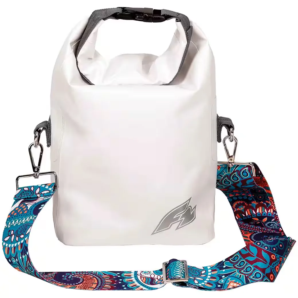 F2 Kauai Drybag Schultertasche 6L Weiss wasserdicht