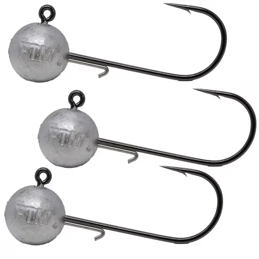FISHING TACKLE MAX FTM Jighaken Evo 3er Set Jigköpfe