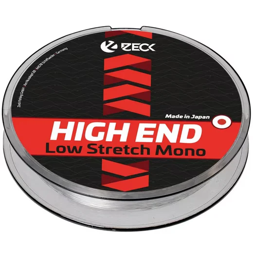 ZECK FISHING Predator High End Mono Angelschnur Clear 300m 0,181 mm